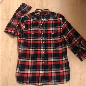 Gap Flannel size large